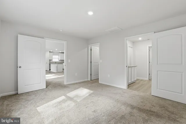 a view of empty room