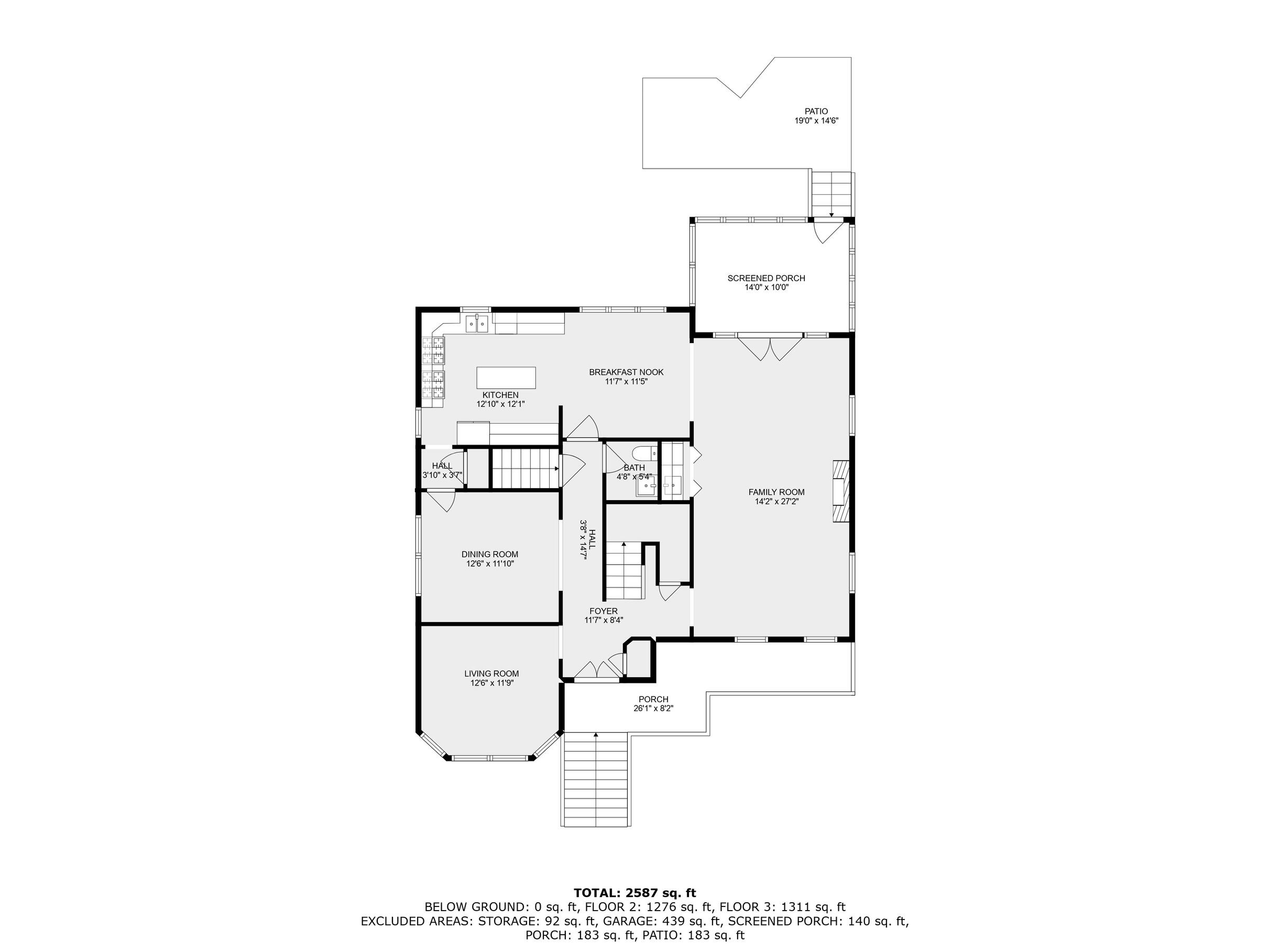 510 Oak Ridge Court West Daphne, AL 36526 - Photo 46 of 50 Floor Plan