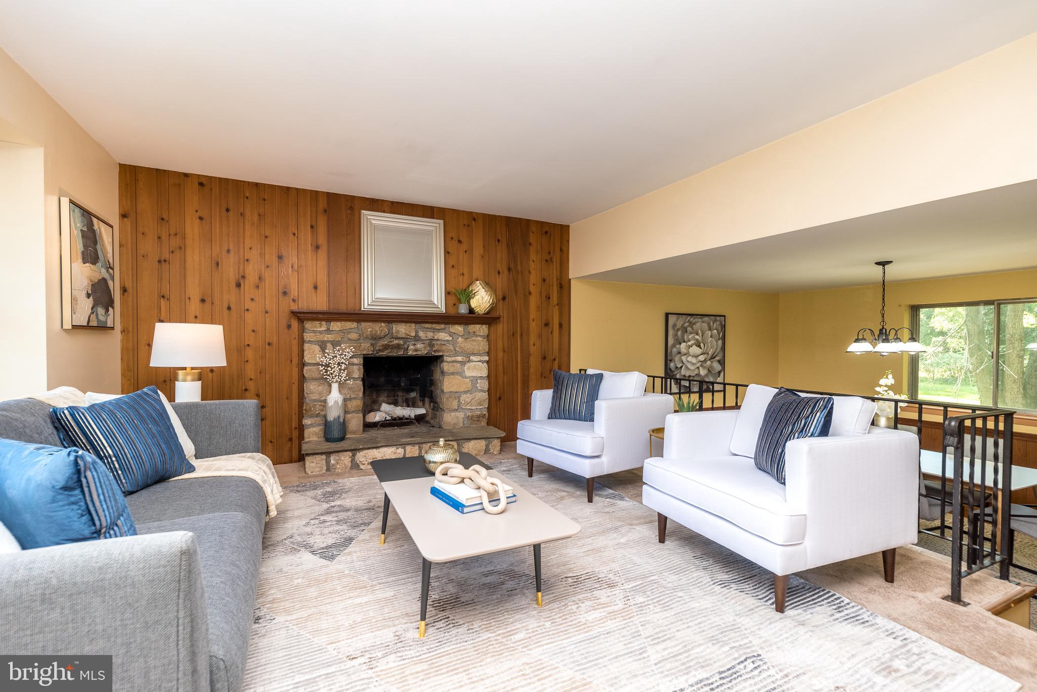 878 East Sandy Ridge Road Doylestown, PA 18901 - Photo 6 of 43 Wood Burning Fireplace