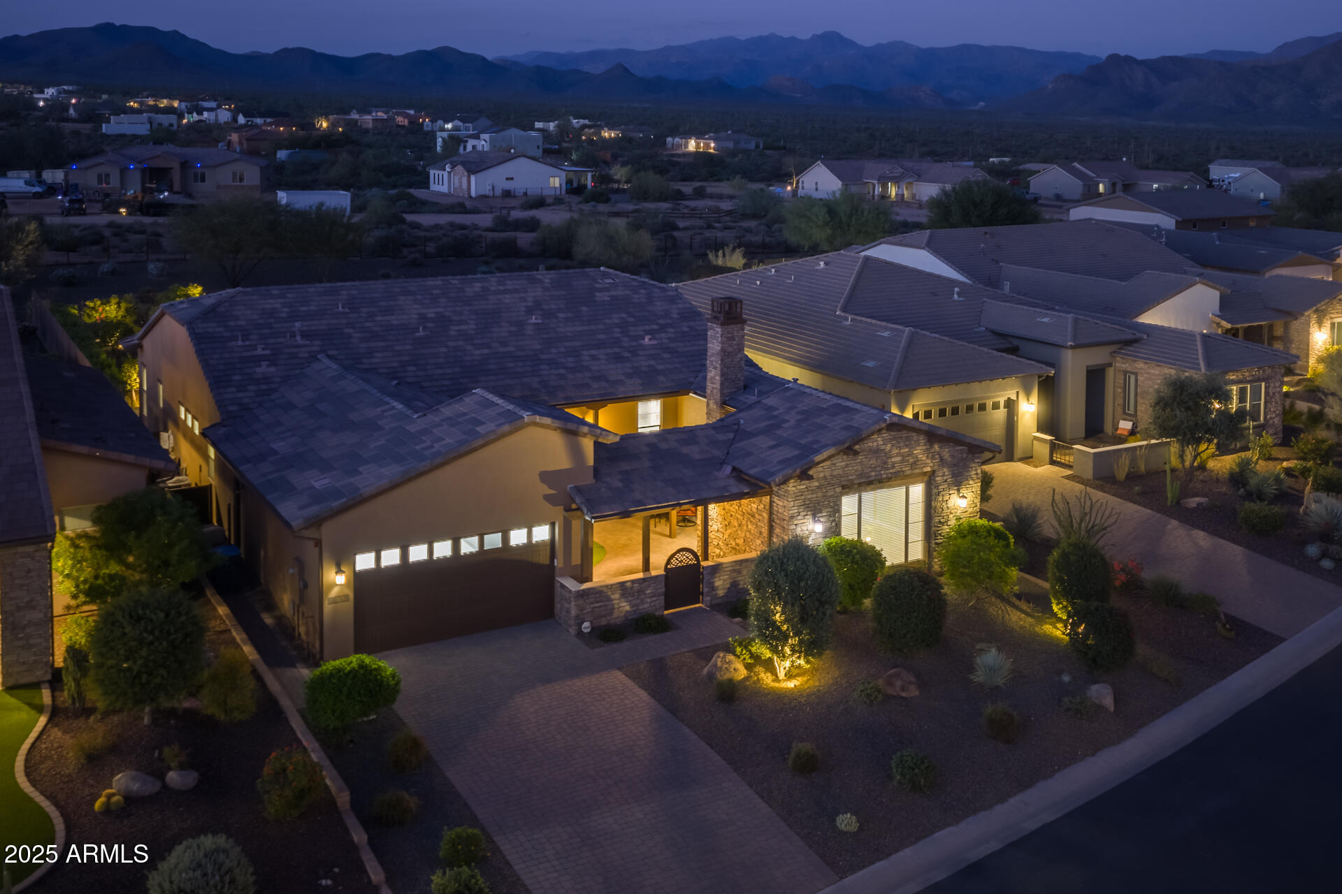 17436 East Fort Verde Road Rio Verde, AZ 85263 - Photo 2 of 37 2) FRONT OF HOME