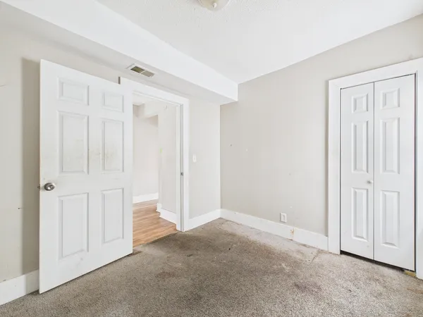 a view of empty room