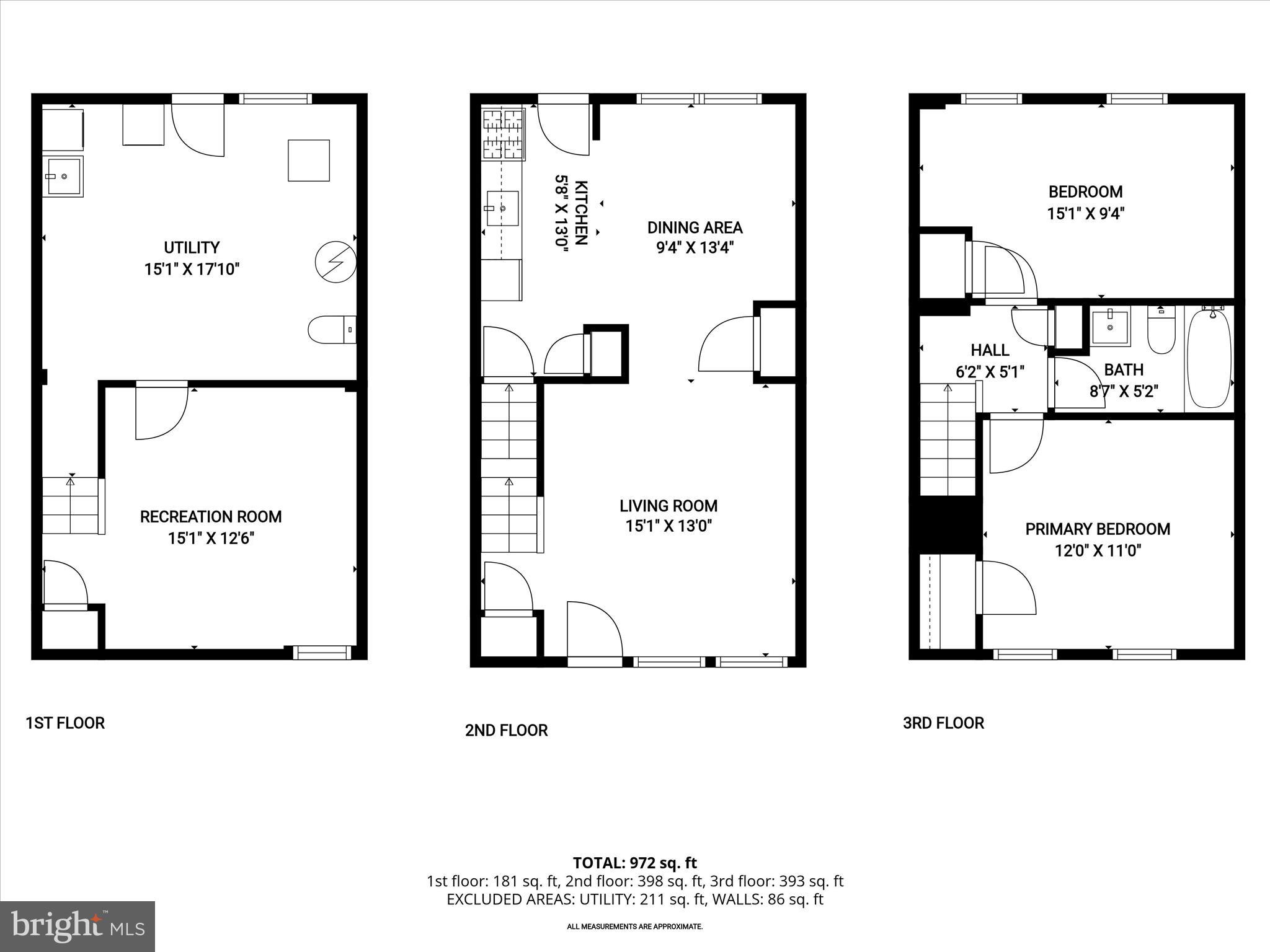 8307 Ridgely Oak Road Baltimore, MD 21234 - Photo 30 of 30 a picture of a floor plan