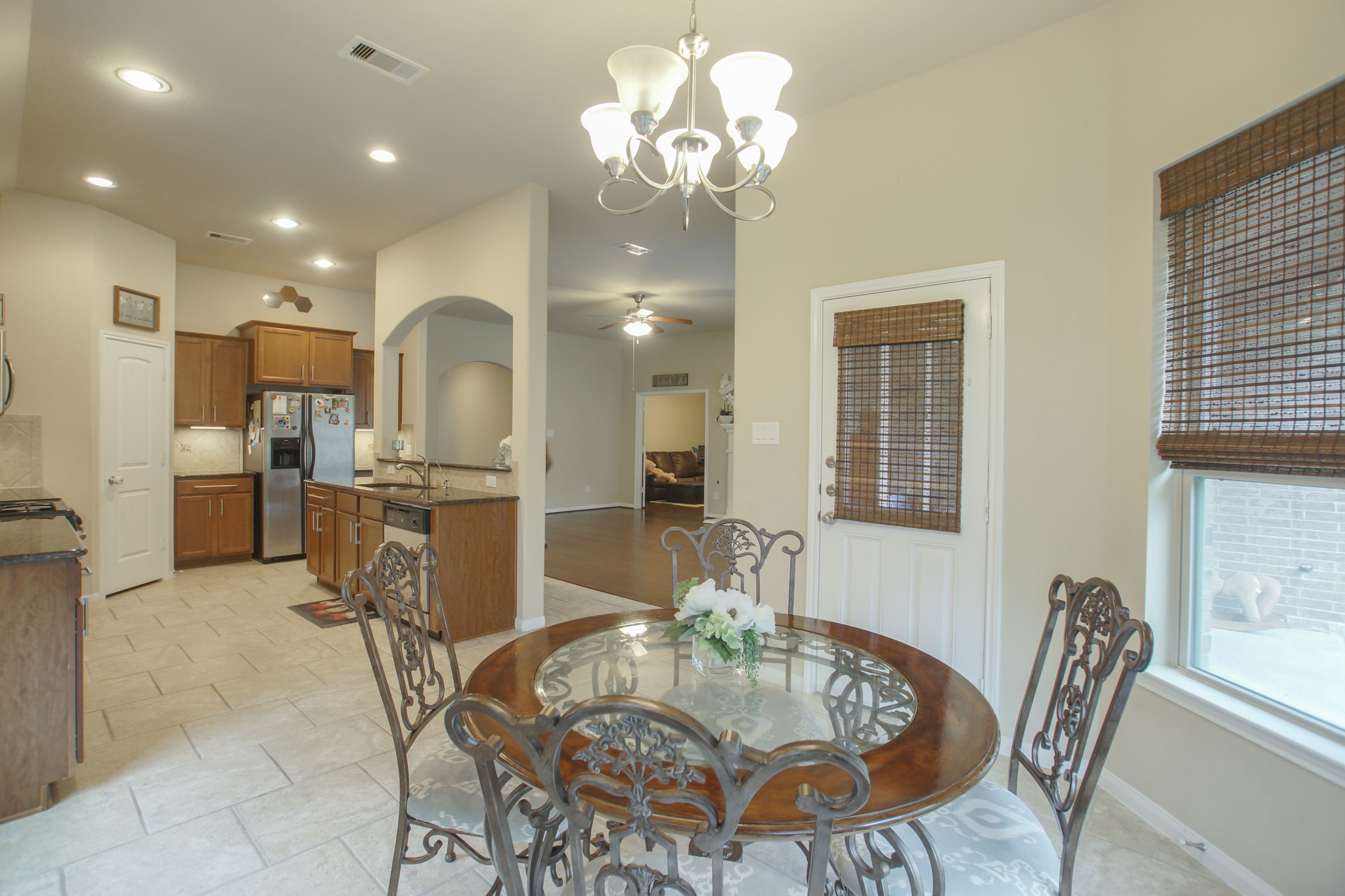 111 Pheasant Run Drive Conroe, TX 77384 - Photo 25 of 50 a view of a dining room with furniture