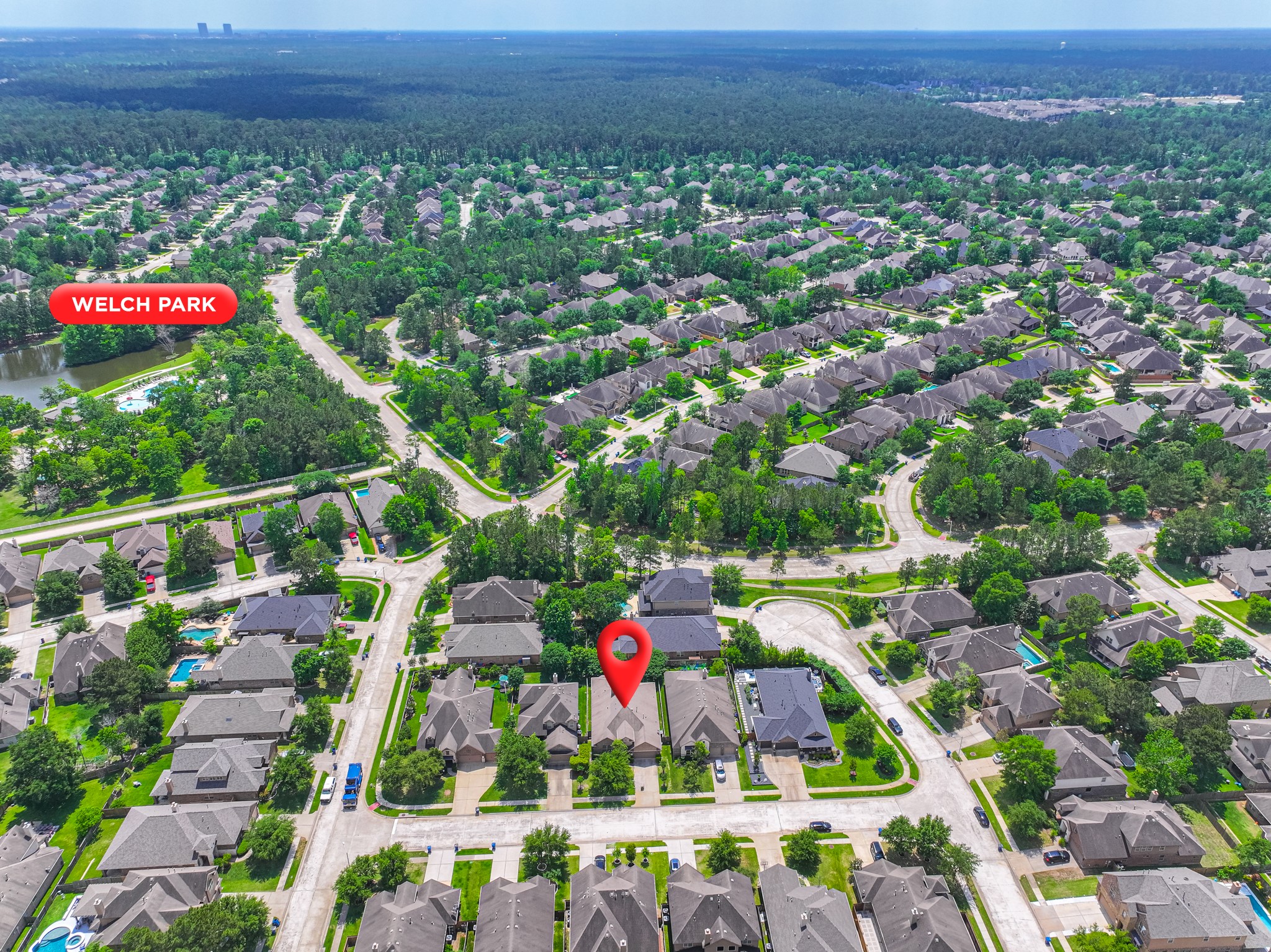 111 Pheasant Run Drive Conroe, TX 77384 - Photo 7 of 50 With close access to The Woodlands, this home delivers a highly desirable combination of location, lifestyle, and long-term value in one of the strongest markets in North Houston.