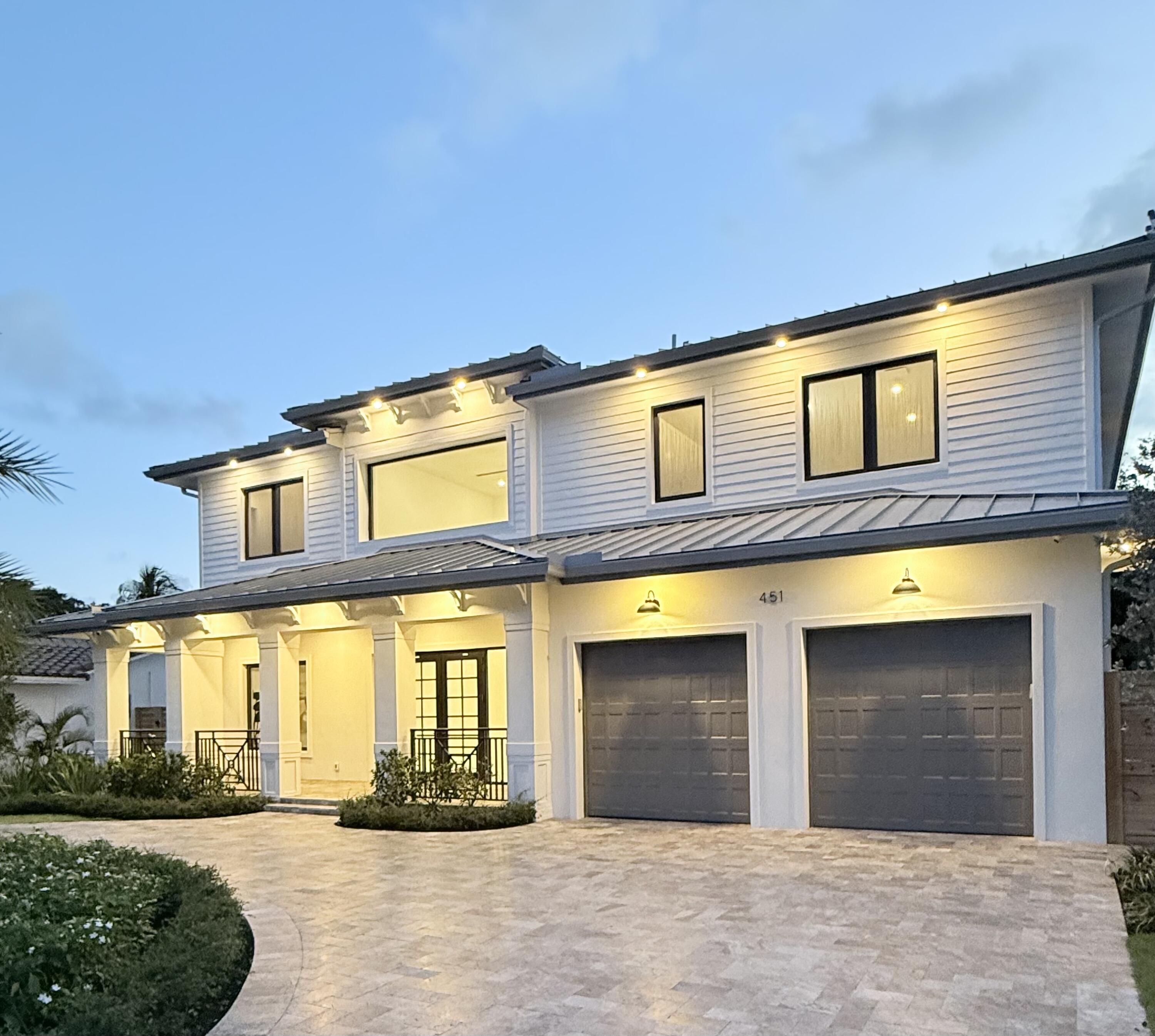 451 Northwest 7th Avenue Boca Raton, FL 33486 - Photo 5 of 52 Front Twilight