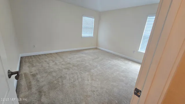 a view of empty room