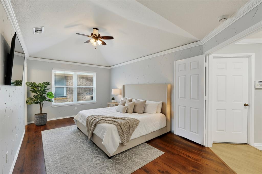 664 Phillips Drive Coppell, TX 75019 - Photo 9 of 23 primary bedroom with a huge waking closet
