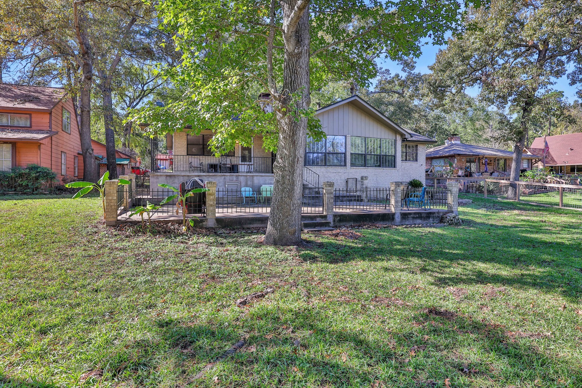148 South Oak Bluff Street Trinity, TX 75862 - Photo 41 of 46 a view of a house with a yard