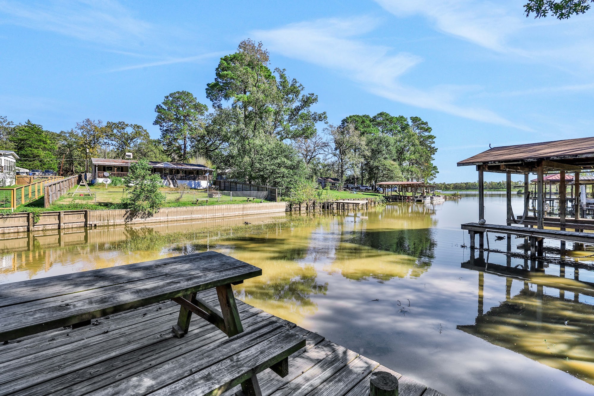148 South Oak Bluff Street Trinity, TX 75862 - Photo 45 of 46 a view of a swimming pool with a patio