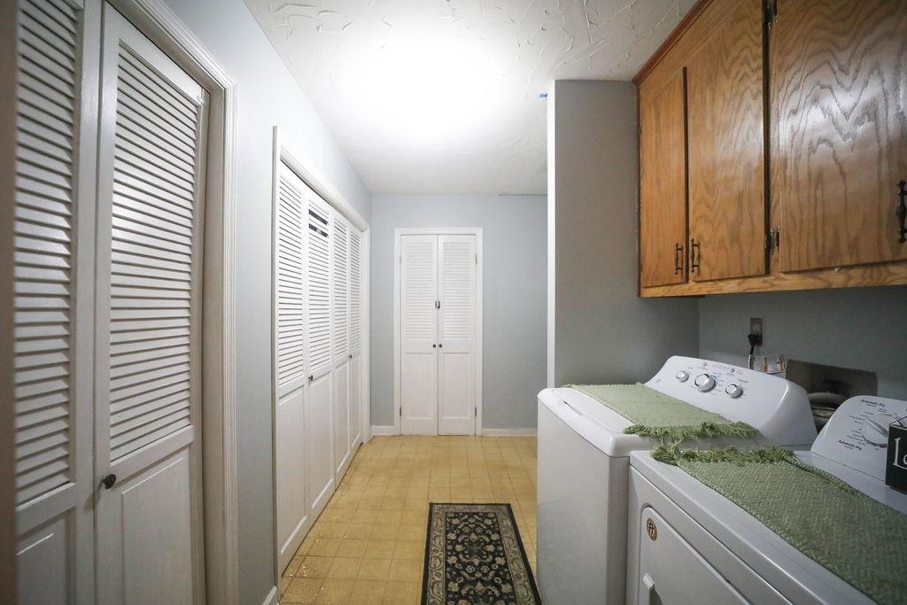 1401 Ladd Road Waynesboro, VA 22980 - Photo 25 of 53 a utility room with a window dryer and washer