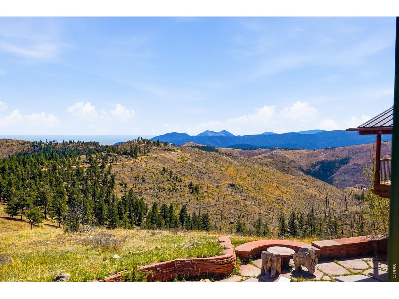 393 Dixon Road Boulder, CO 80302 - Photo 16 of 50 Views to the south (backside of the Flatirons) from Primary Bedroom