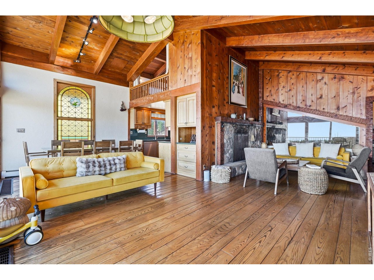 393 Dixon Road Boulder, CO 80302 - Photo 8 of 50 Main level living room to sitting to dining