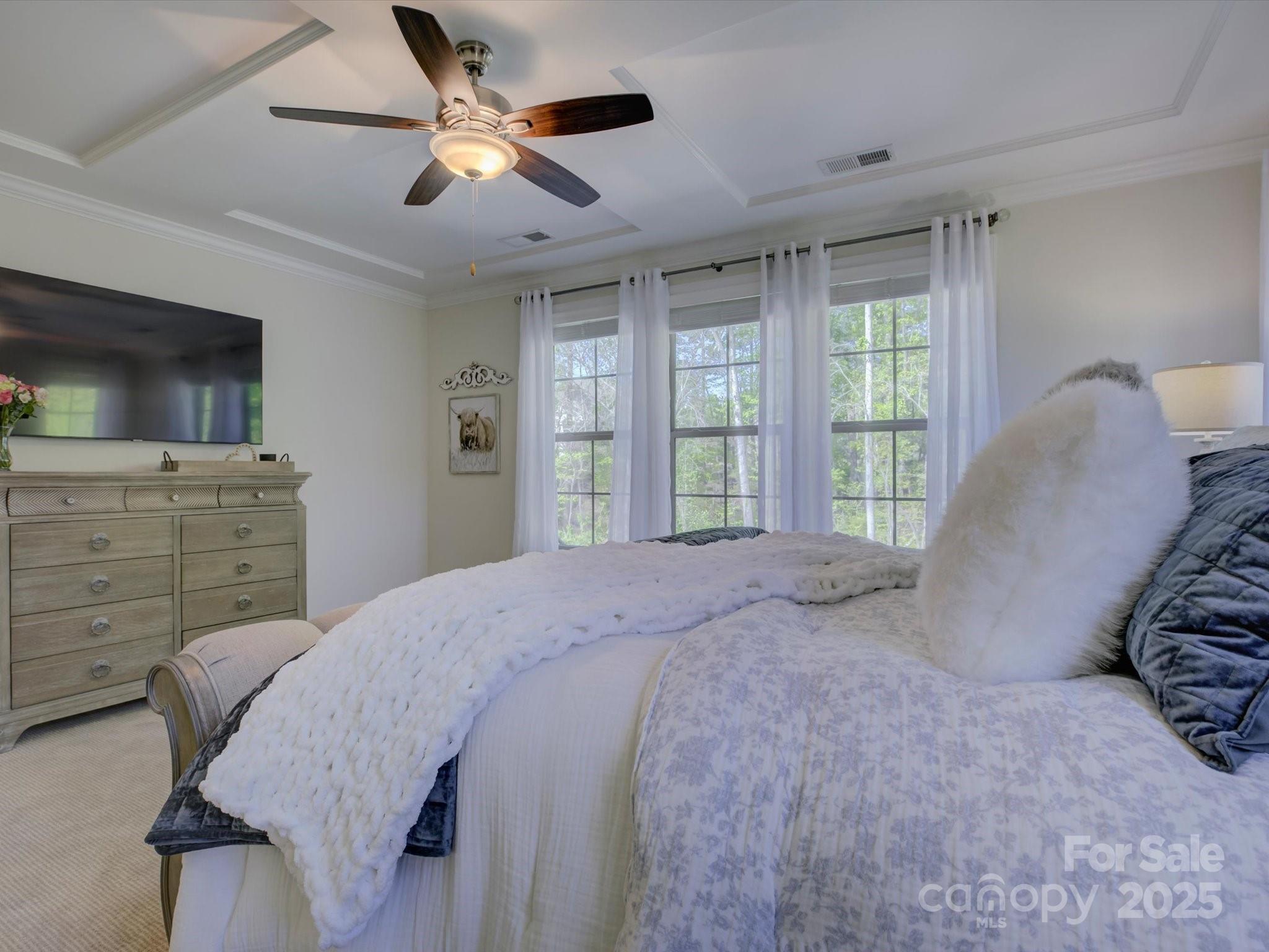 712 Chase Court Fort Mill, SC 29708 - Photo 21 of 48 a bed room with a bed and a television