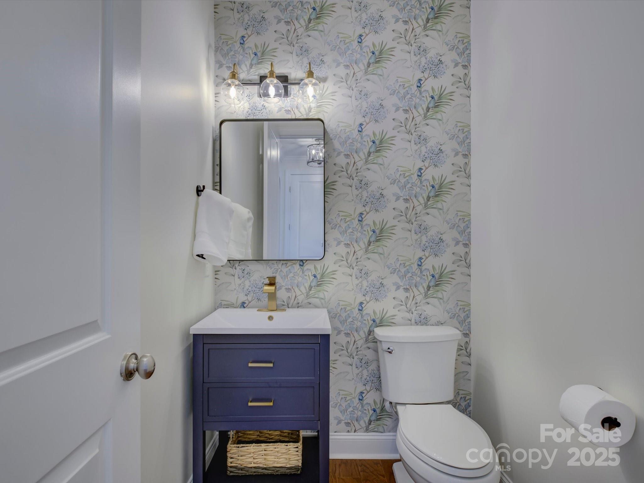 712 Chase Court Fort Mill, SC 29708 - Photo 24 of 48 a bathroom with a toilet a sink and mirror