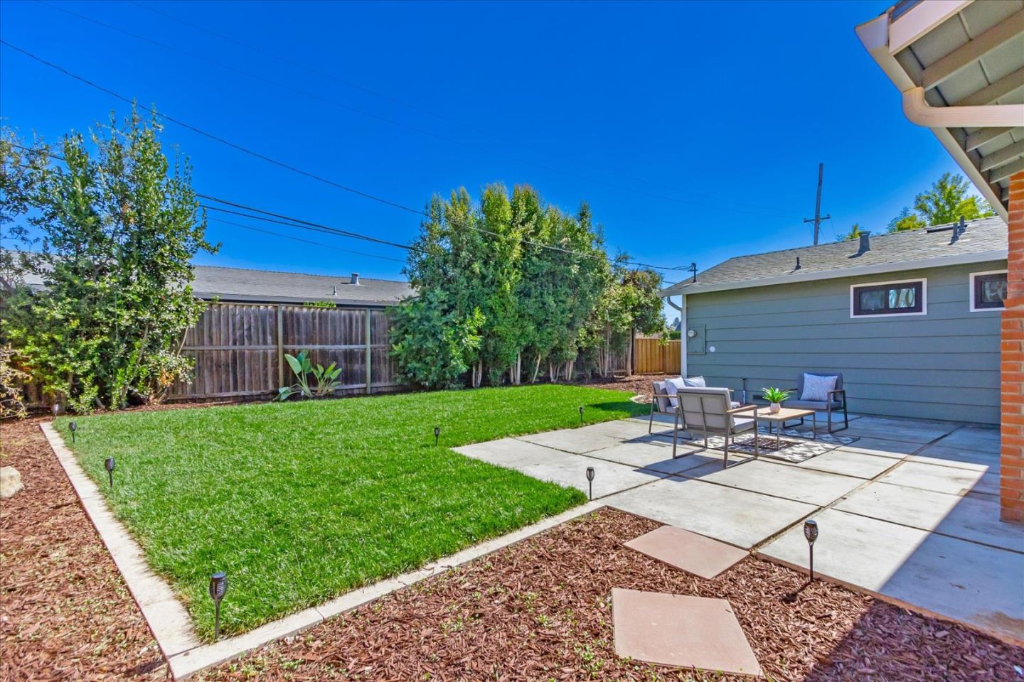 2575 Trimble Road San Jose, CA 95132 - Photo 31 of 74 a view of a backyard with sitting area