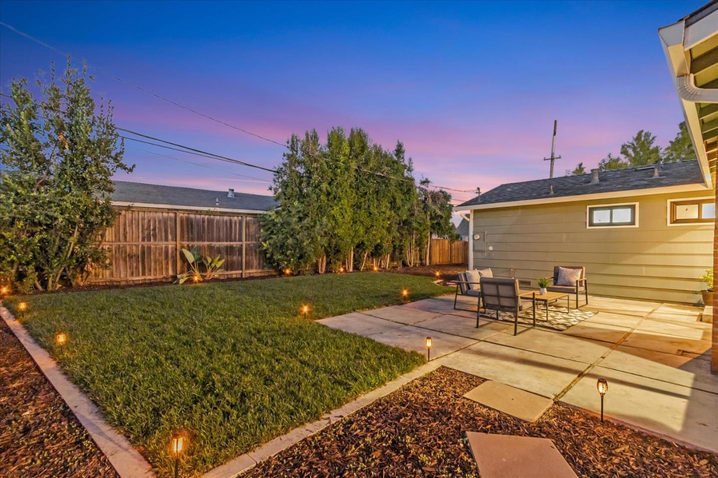 2575 Trimble Road San Jose, CA 95132 - Photo 56 of 74 a view of a backyard with sitting area