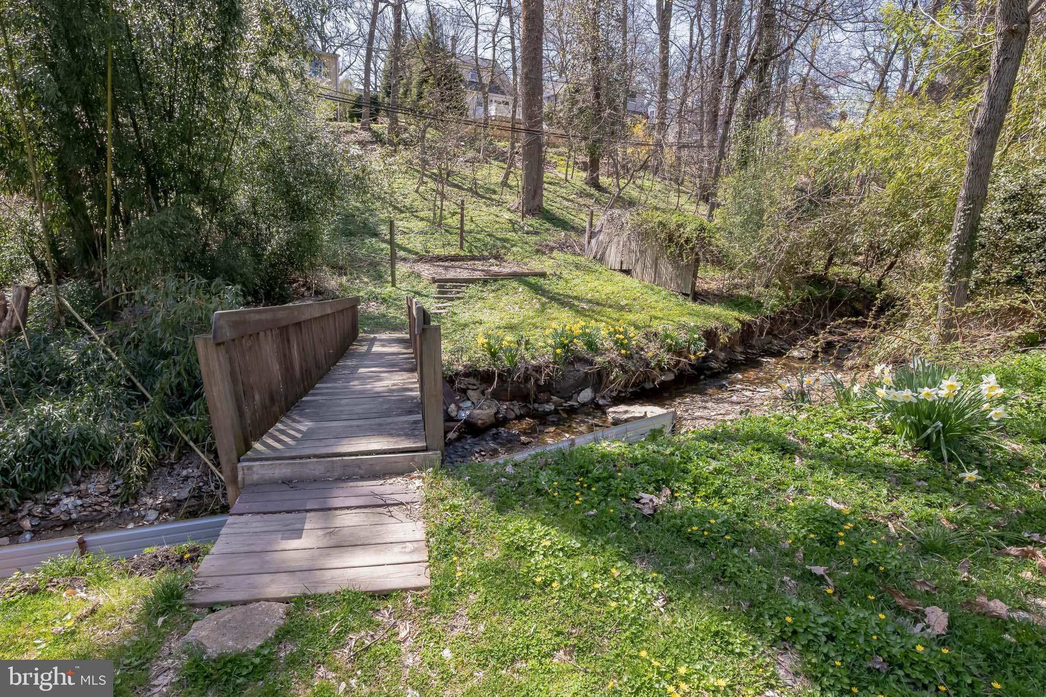 58 Eastwood Road Berwyn, PA 19312 - Photo 29 of 35 Bridge With Garden Area