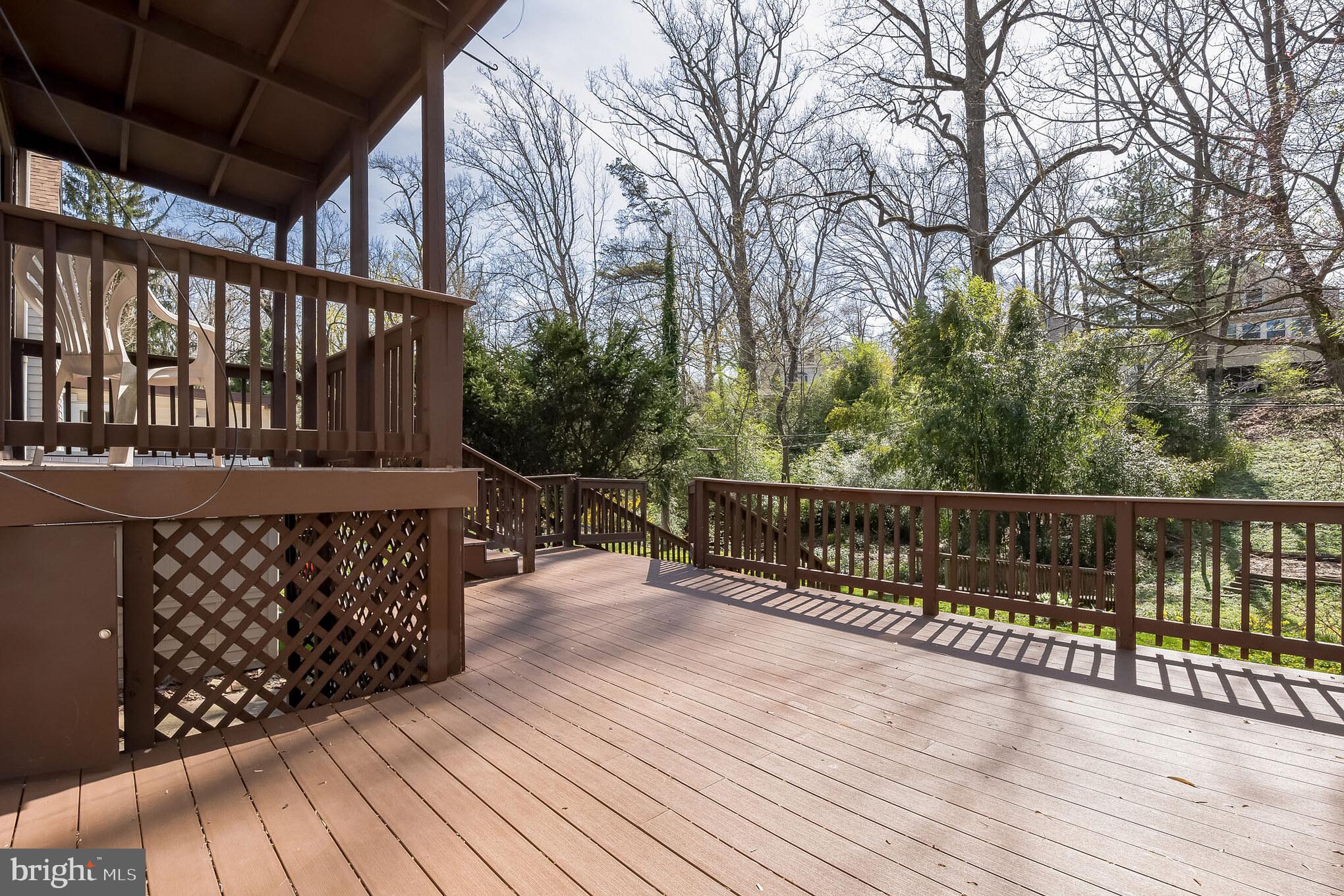 58 Eastwood Road Berwyn, PA 19312 - Photo 33 of 35 Backyard Deck for Summer Evenings