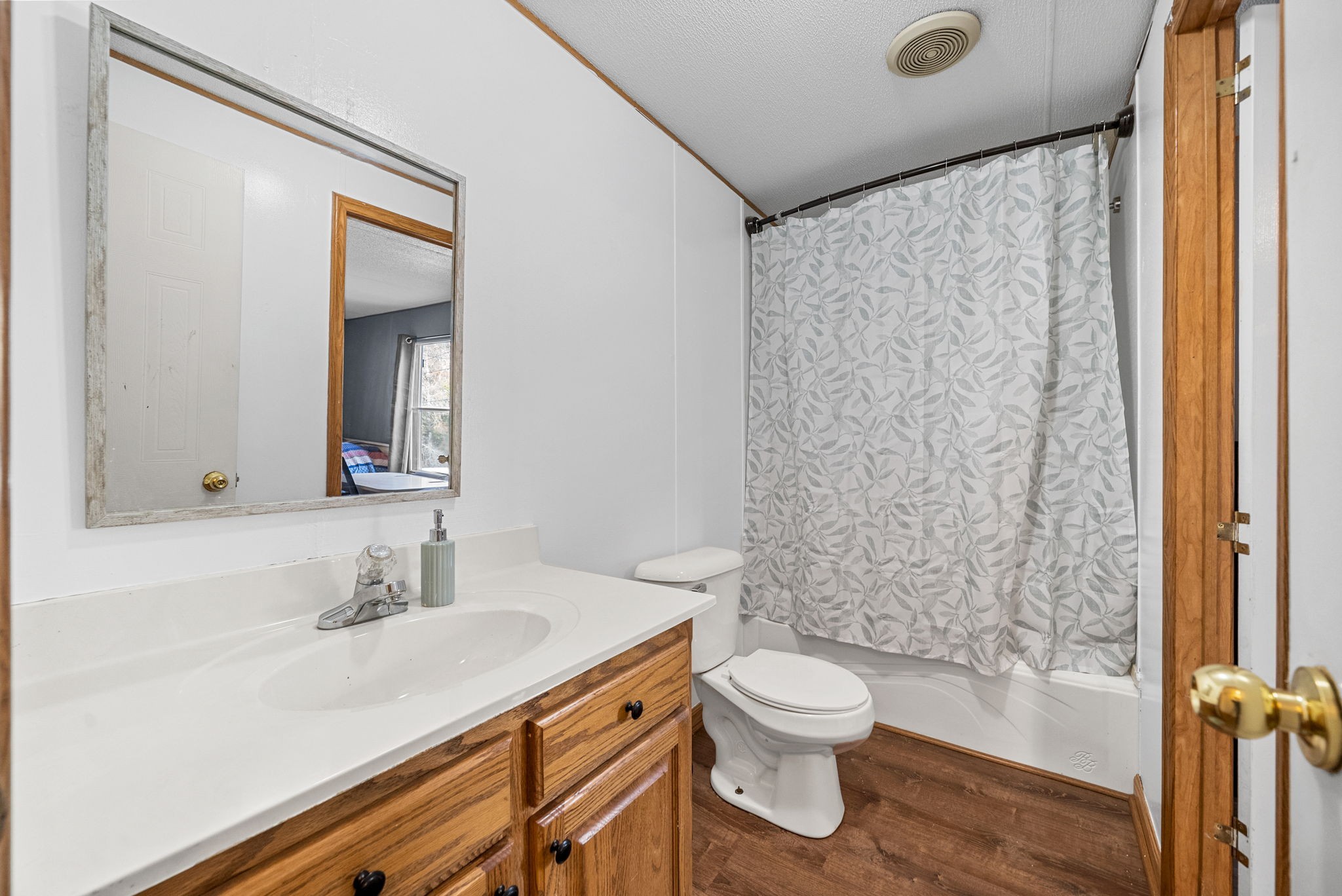 1196 Pickle Knight Road Joelton, TN 37080 - Photo 19 of 32 a bathroom with a sink a toilet and shower