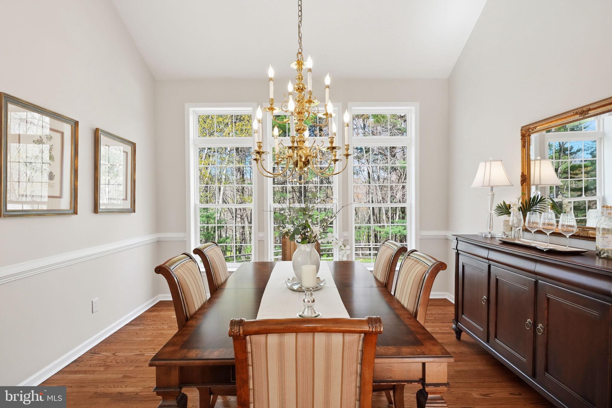 520 Sunset Hollow Road West Chester, PA 19380 - Photo 14 of 68 a view of a dining room with furniture window and outside view