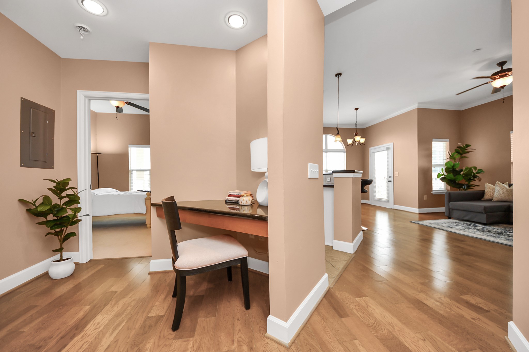 2203 Dorrington Street, Unit 400 Houston, TX 77030 - Photo 29 of 43 a view of a living room and dining room