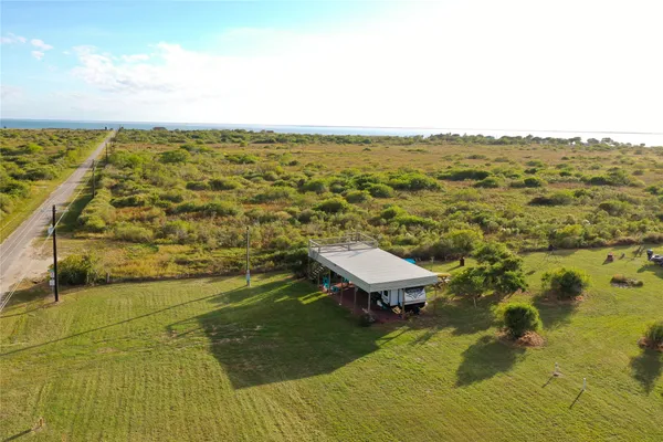 a view of a lake with a mountain