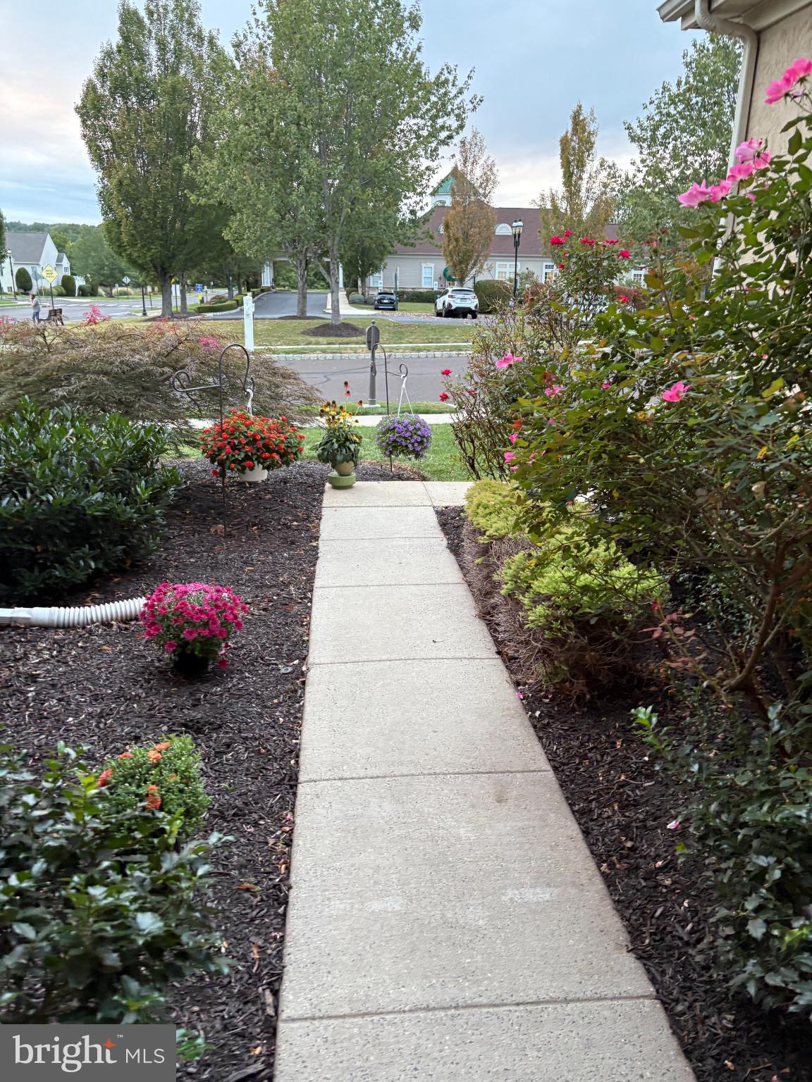 950 Nathaniel Trail Warminster, PA 18974 - Photo 2 of 66 Charming pathway adorned with vibrant blooms.