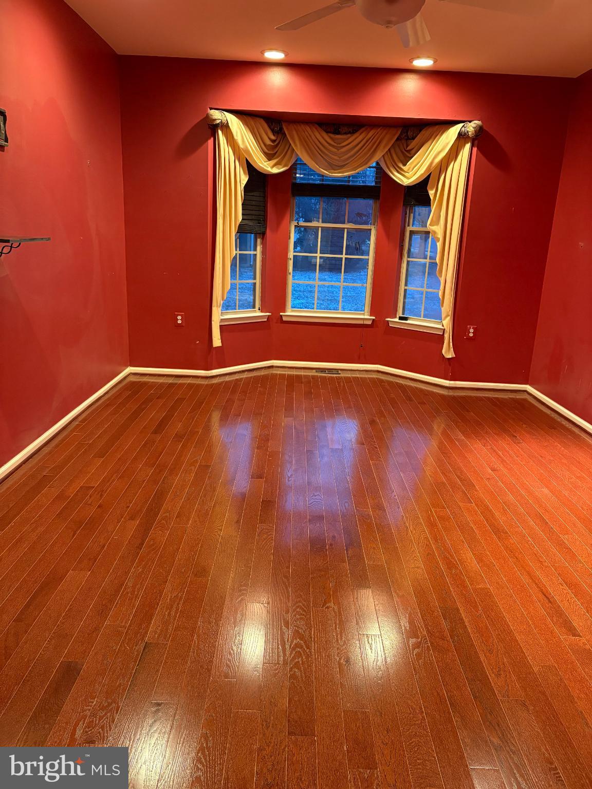 950 Nathaniel Trail Warminster, PA 18974 - Photo 28 of 66 Vibrant red walls enhance this Master Bedroom.