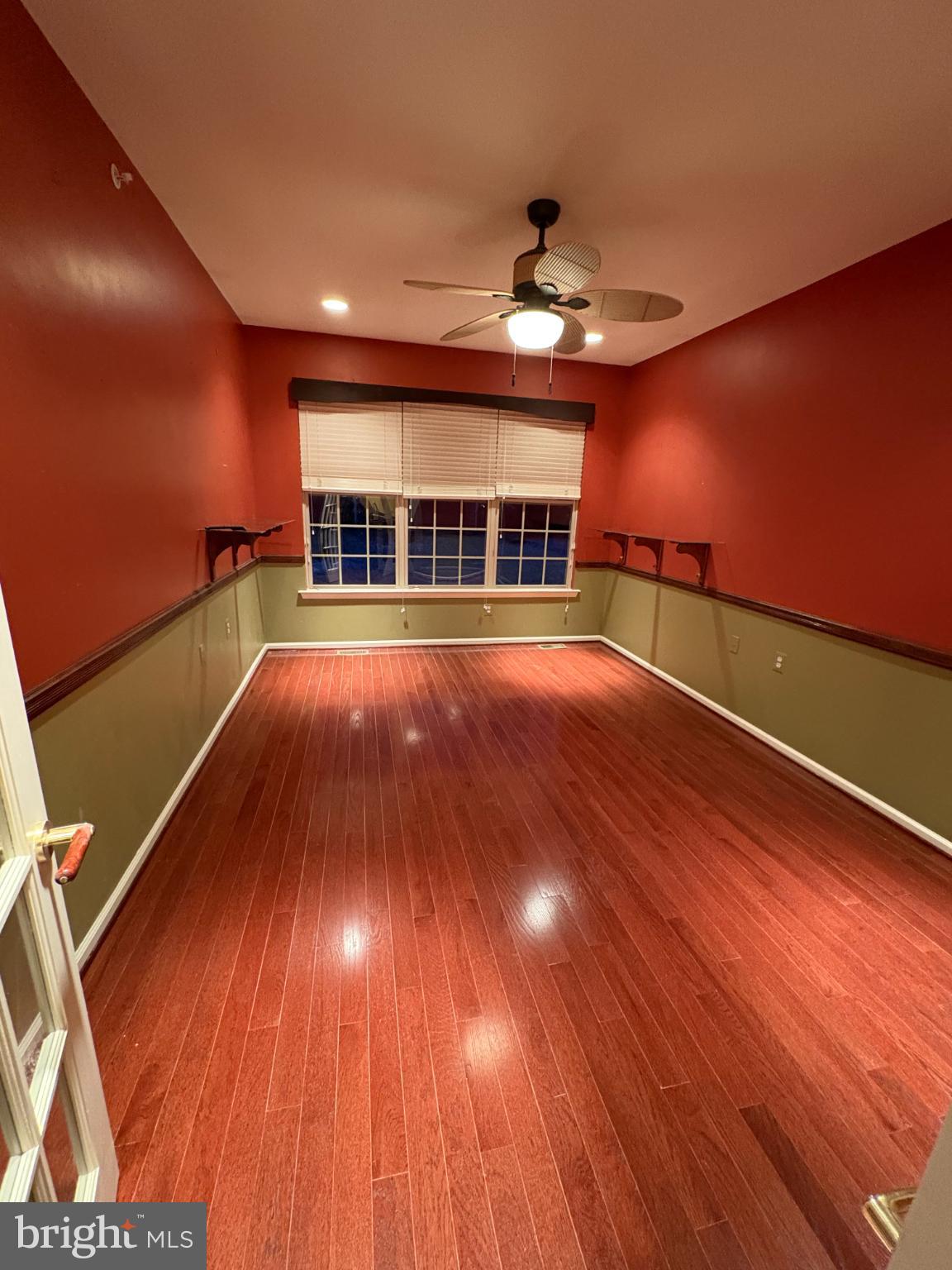 950 Nathaniel Trail Warminster, PA 18974 - Photo 34 of 66 Vibrant Office or 4th Bedroom with rich colors.