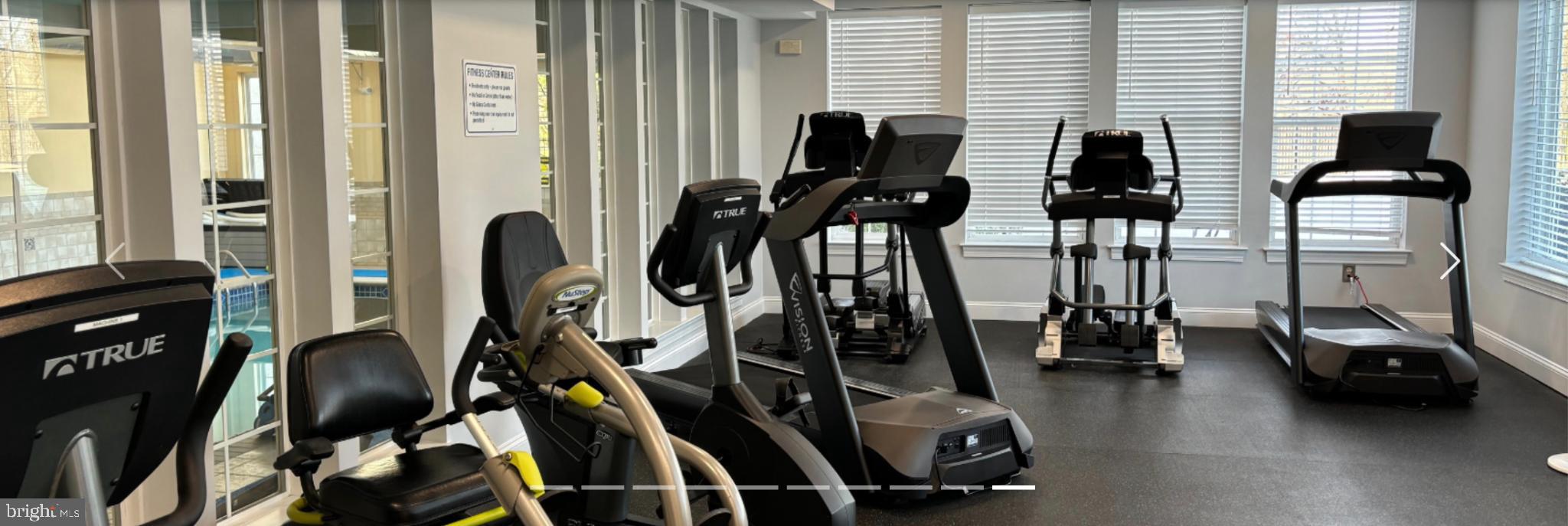 950 Nathaniel Trail Warminster, PA 18974 - Photo 62 of 66 Modern fitness space with ample natural light.