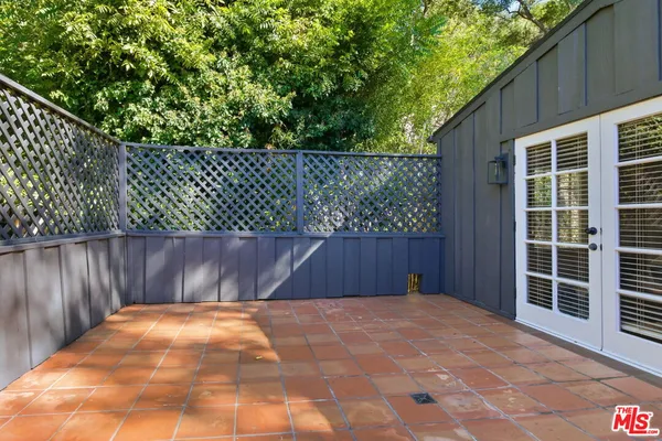 a view of wooden fence