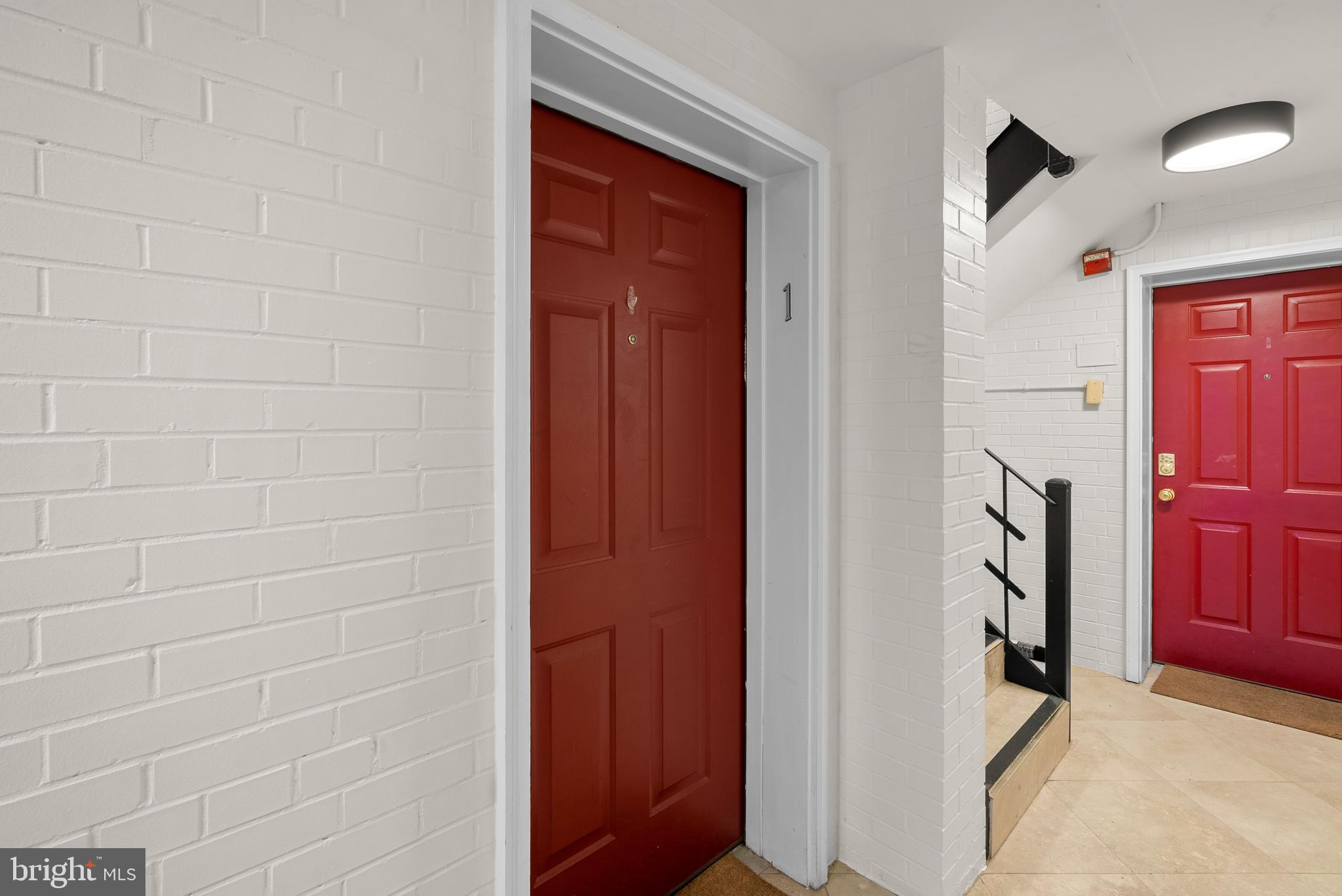 718 Park Road Northwest, Unit 1 Washington, DC 20010 - Photo 5 of 28 a view of front door