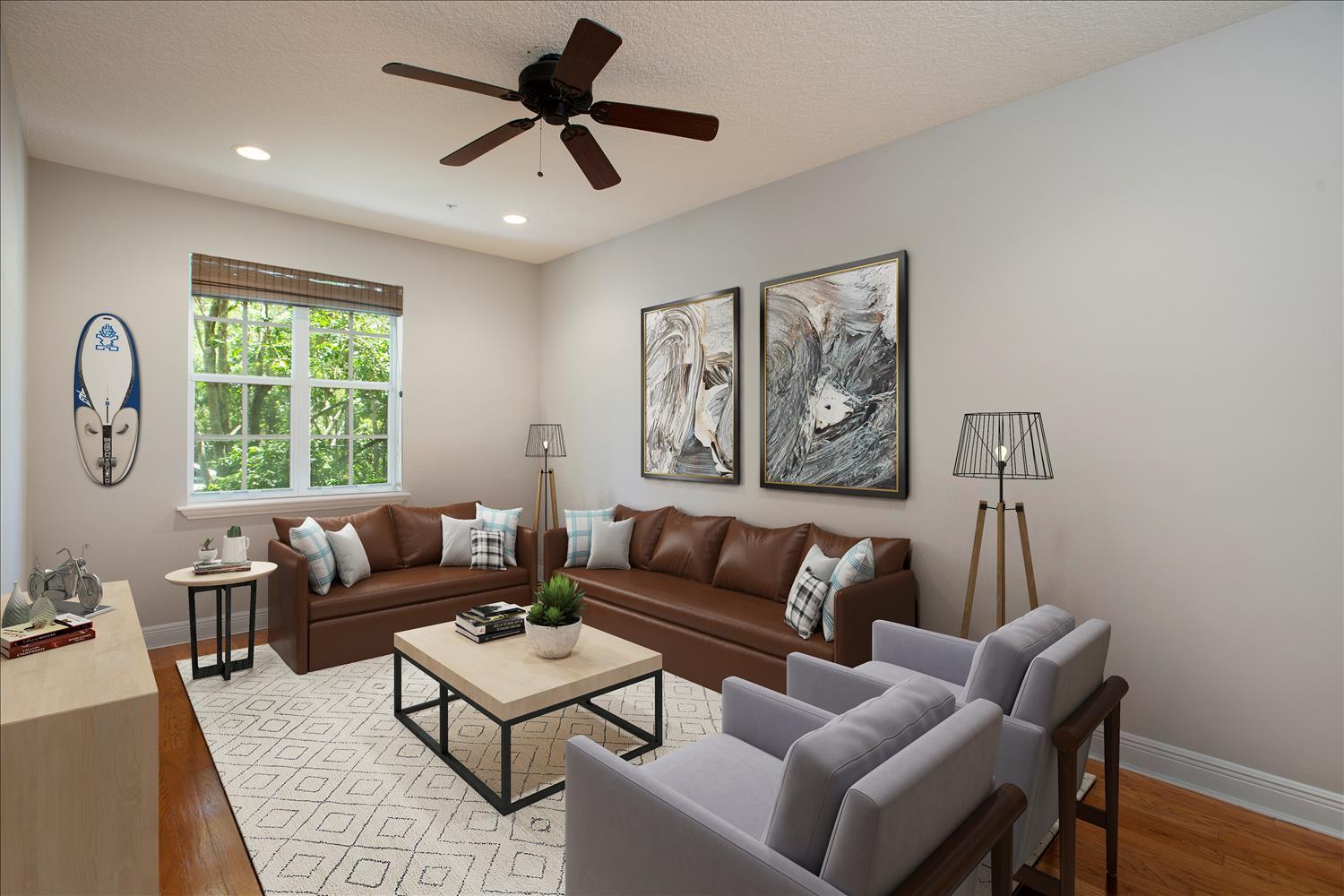 128 Morning Dew Circle Jupiter, FL 33458 - Photo 12 of 46 Virtually Staged 1st Flr Bonus Rm