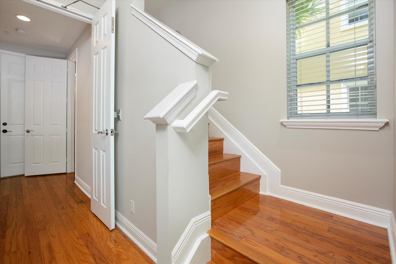 128 Morning Dew Circle Jupiter, FL 33458 - Photo 10 of 46 1st Floor Entry Hall & Stairs