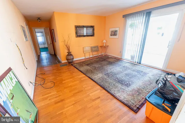 a view of a living room