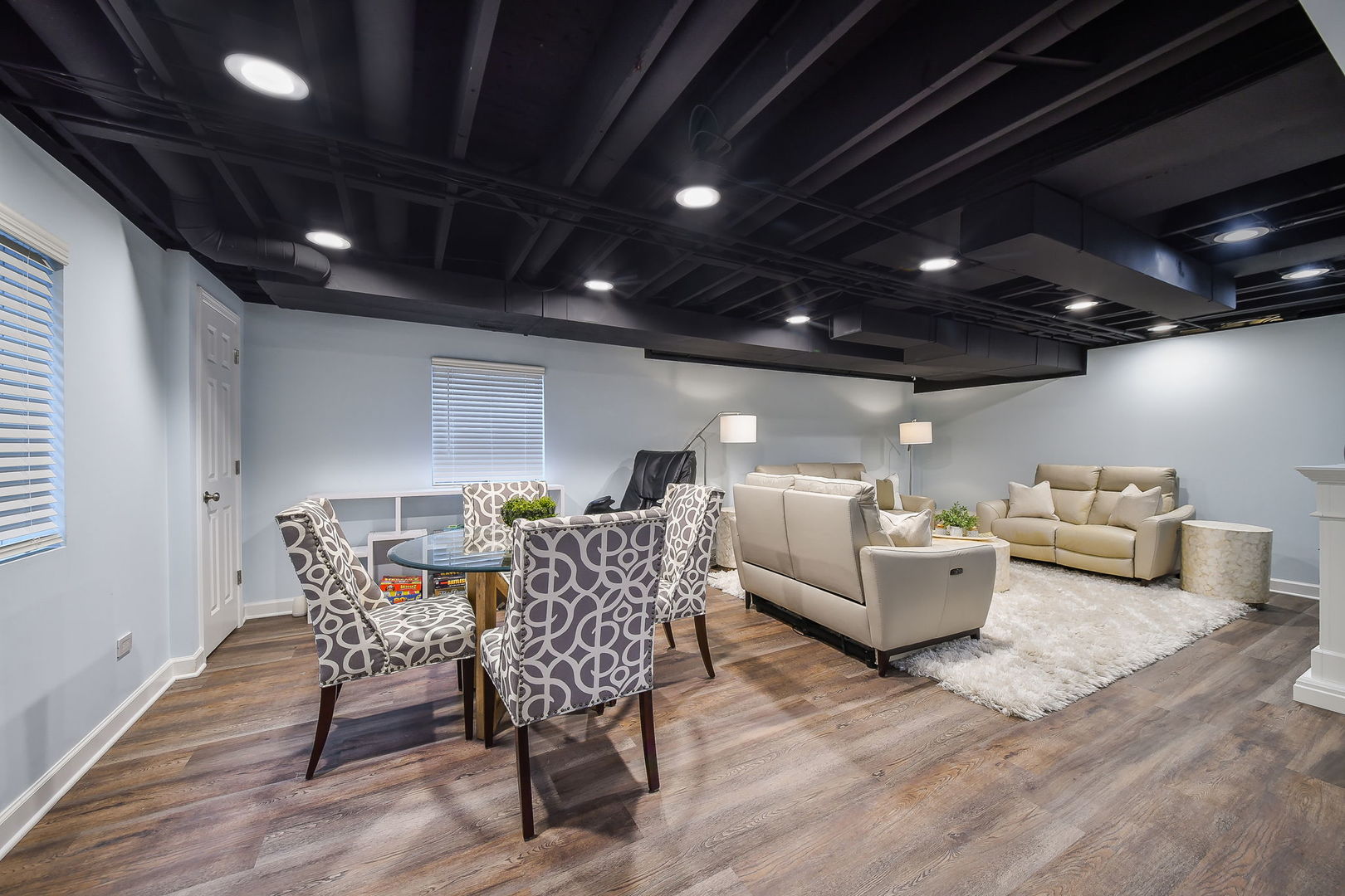 4N403 South Robert Frost Circle St. Charles, IL 60175 - Photo 24 of 29 a living room with furniture and a wooden floor