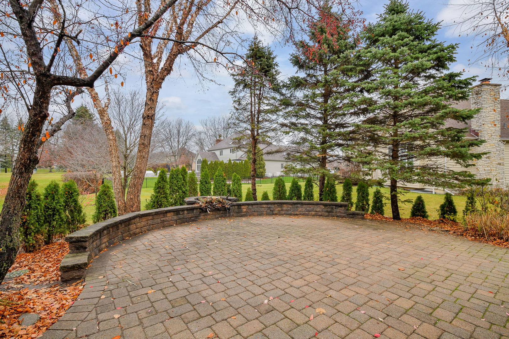 4N403 South Robert Frost Circle St. Charles, IL 60175 - Photo 27 of 29 a view of a street with trees on both side