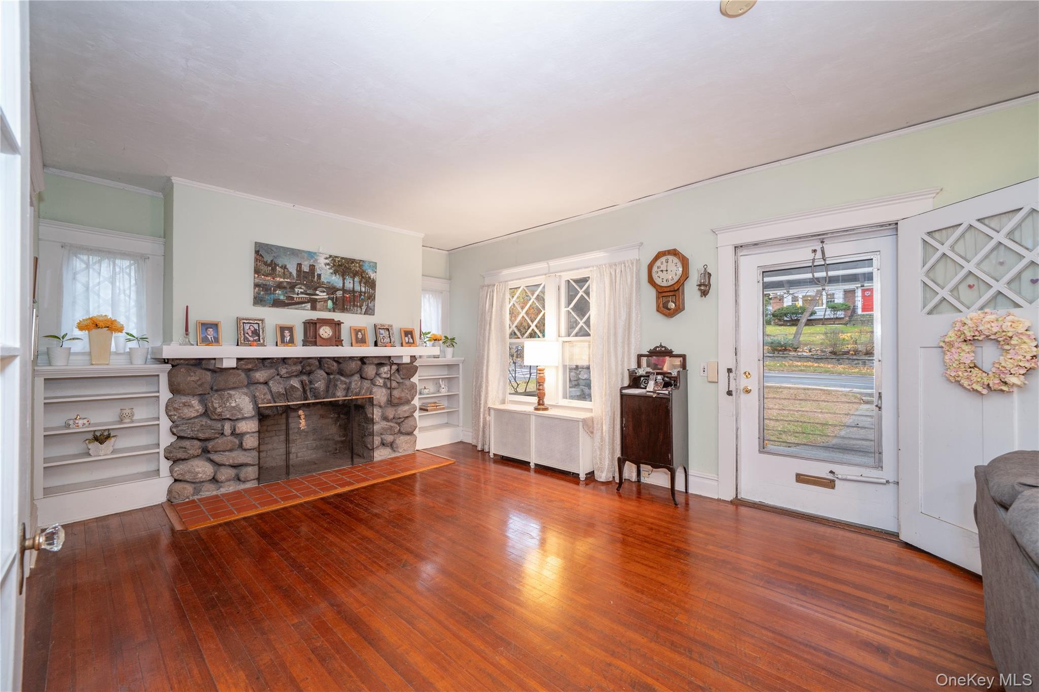 1259 Post Road Scarsdale, NY 10583 - Photo 3 of 20 a living room with furniture and a fireplace