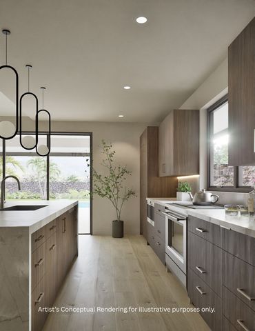 a large kitchen with a stove a sink a window and stainless steel appliances