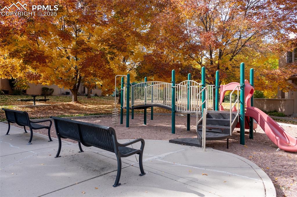 3294 Apogee View Colorado Springs, CO 80906 - Photo 26 of 35 a view of outdoor space with seating