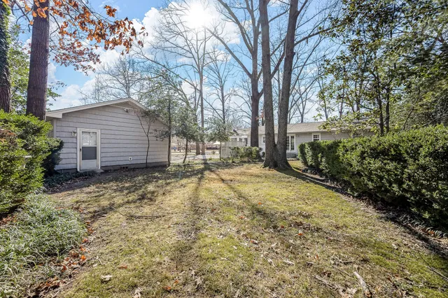 a view of outdoor space and yard
