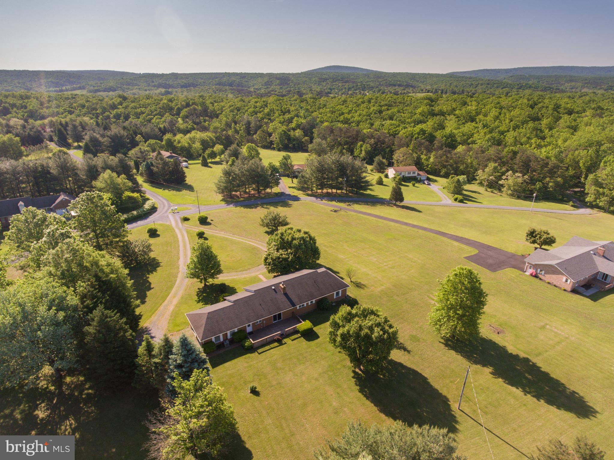 164 Hanging Tree Road Winchester, VA 22603 - Photo 3 of 43 Aerial view of the rear of the property