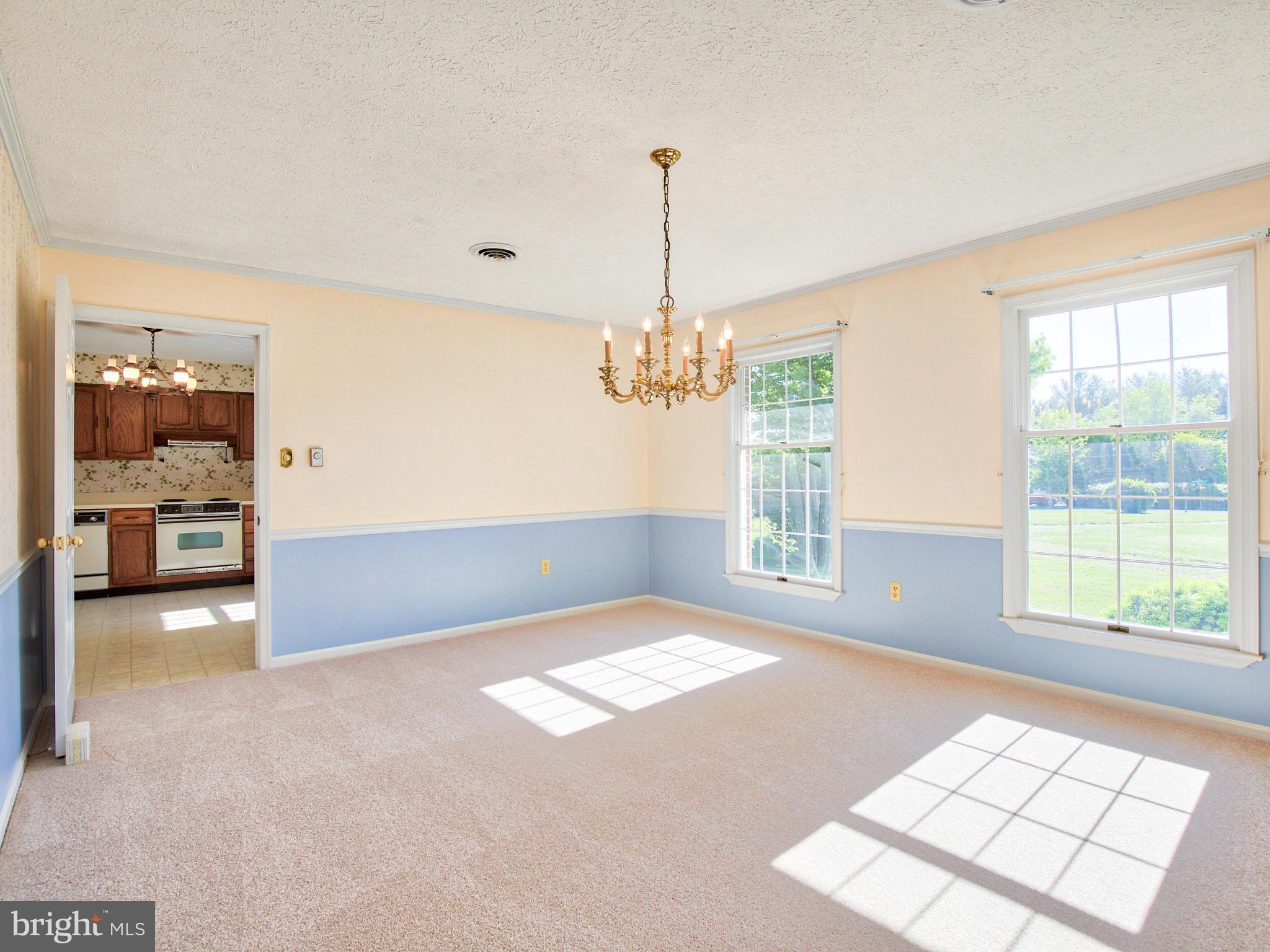 164 Hanging Tree Road Winchester, VA 22603 - Photo 8 of 43 Dining Room with brand new carpeting