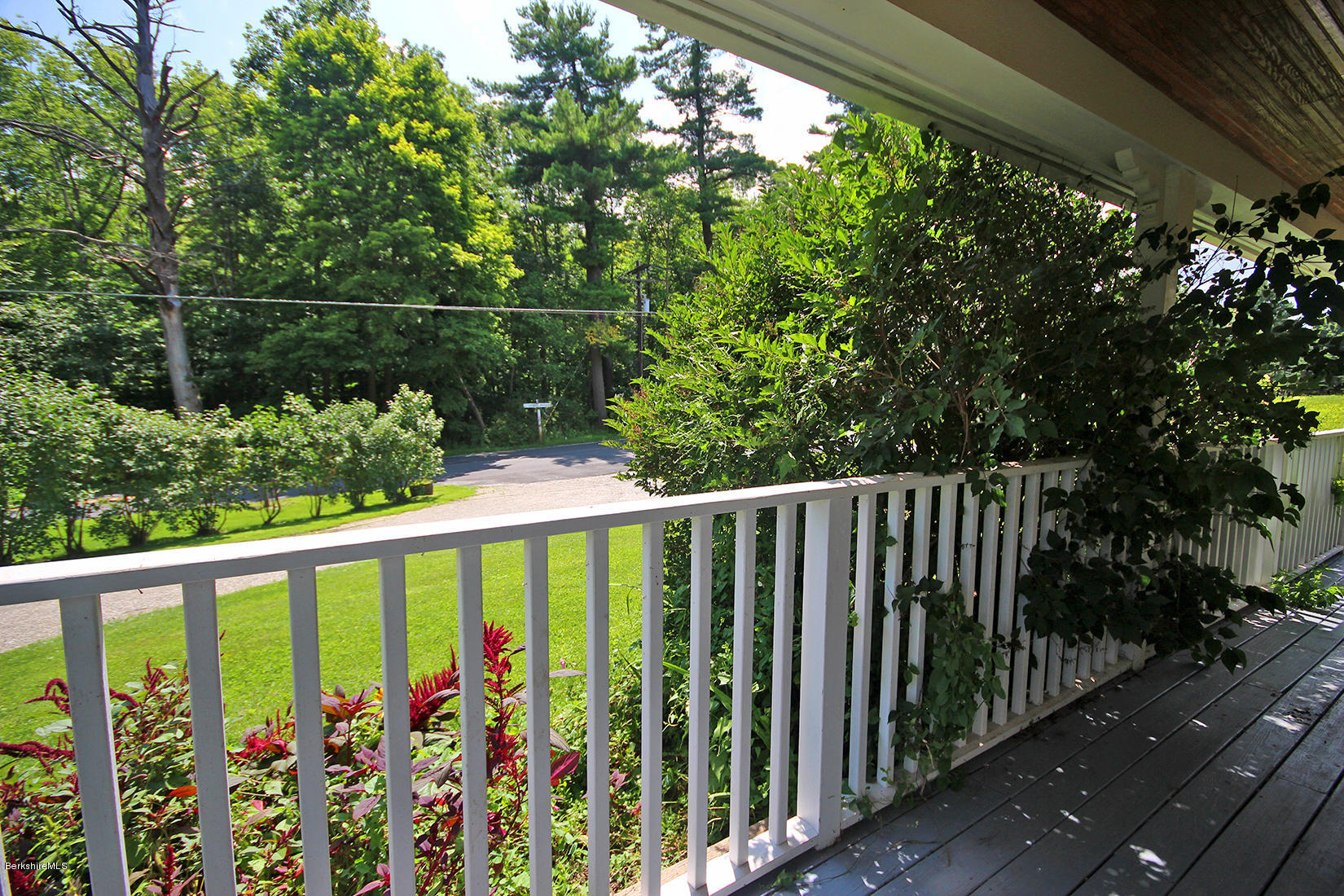 900 Stockbridge Road Lee, MA 01238 - Photo 24 of 27 VIEW TO STREET FROM FRONT PORCH