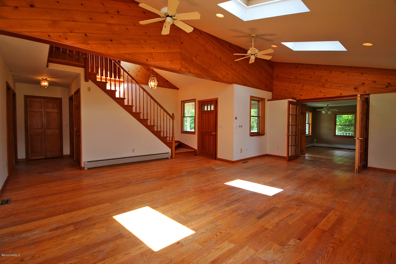 900 Stockbridge Road Lee, MA 01238 - Photo 10 of 27 LIVING ROOM W/SKYLIGHTS