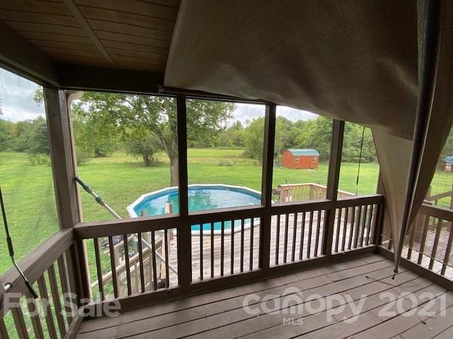 4270 Garmon Mill Road Midland, NC 28107 - Photo 16 of 37 a view of a porch with wooden floor