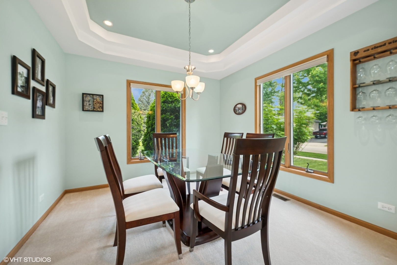 810 Tamarac Drive Algonquin, IL 60102 - Photo 5 of 36 a view of a dining room with furniture window and outside view