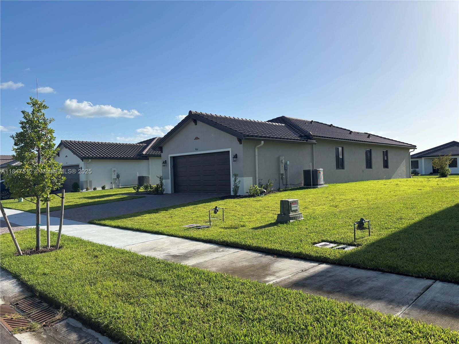 5061 Panella Avenue Immokalee, FL 34142 - Photo 2 of 13 a view of an house with backyard and a tree