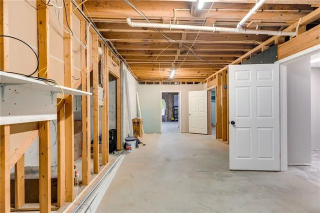 a view of a tall building with a outdoor space