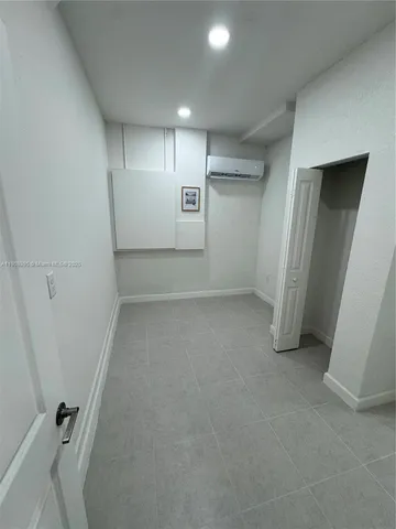 a view of empty room